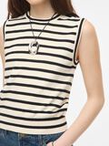 Product image thumbnail - SLEEVELESS KNITTED TOP, Birch | 3