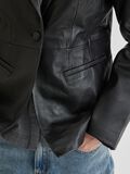 Product image thumbnail - LEATHER BLAZER, Meteorite | 5