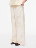 Product image thumbnail - HIGH WAIST WIDE-LEG TROUSERS, Birch | 1