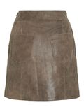 VILA HIGH WAIST LEATHER MINI SKIRT, Petrified Oak, highres - 14107820_PetrifiedOak_002.jpg