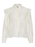VILA RUFFLE COLLAR LONG SLEEVED SHIRT, Cloud Dancer, highres - 14108512_CloudDancer_001.jpg