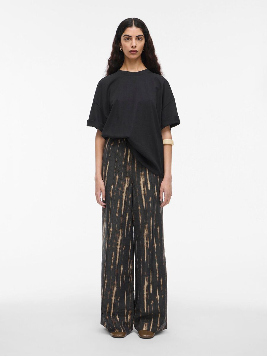VILA COTTON OVERSIZED T-SHIRT, Meteorite, highres - 14108427_Meteorite_005.jpg