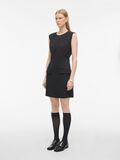 Product image thumbnail - SLEEVELESS SHORT DRESS, Meteorite | 4