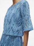 VILA ROUND NECK SHORT SLEEVED TOP, Niagara, highres - 14105208_Niagara_007.jpg