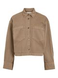 Product image thumbnail - BUTTONED DENIM SHIRT, Dull Gold | 1