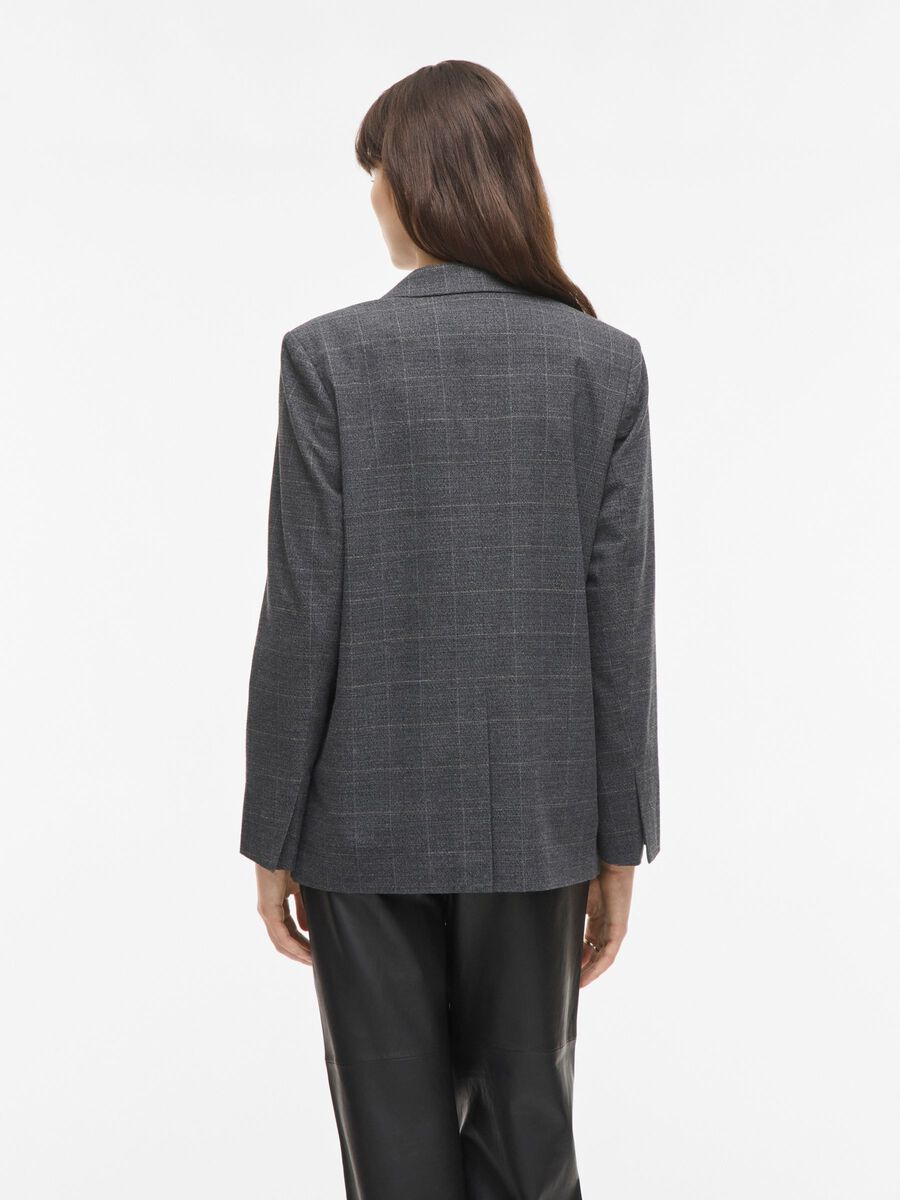 Carousel image - SINGLE-BREASTED BLAZER, Meteorite | 2