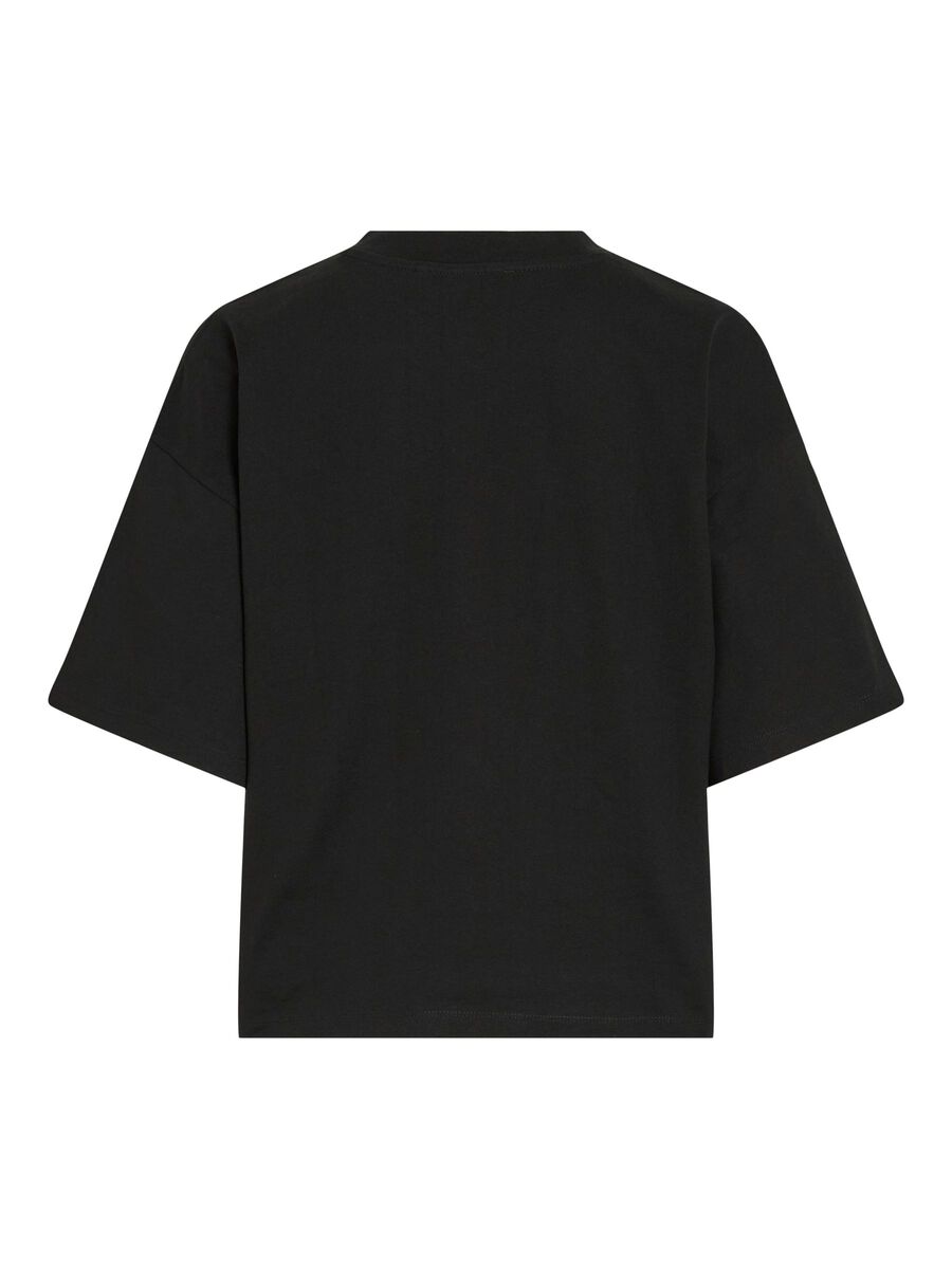 VILA COTTON OVERSIZED T-SHIRT, Meteorite, highres - 14108427_Meteorite_002.jpg
