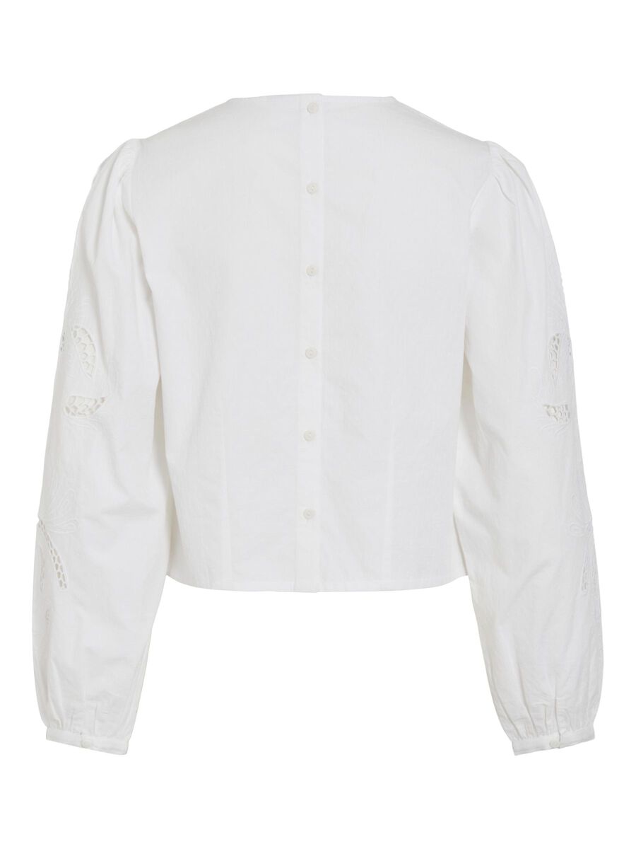 VILA LACE-DETAILED LONG SLEEVED TOP, Cloud Dancer, highres - 14108426_CloudDancer_002.jpg
