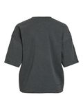 Product image thumbnail - ROUND NECK OVERSIZED T-SHIRT, Dark Grey Melange | 2