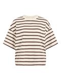 Product image thumbnail - ROUND NECK OVERSIZED T-SHIRT, Birch | 5