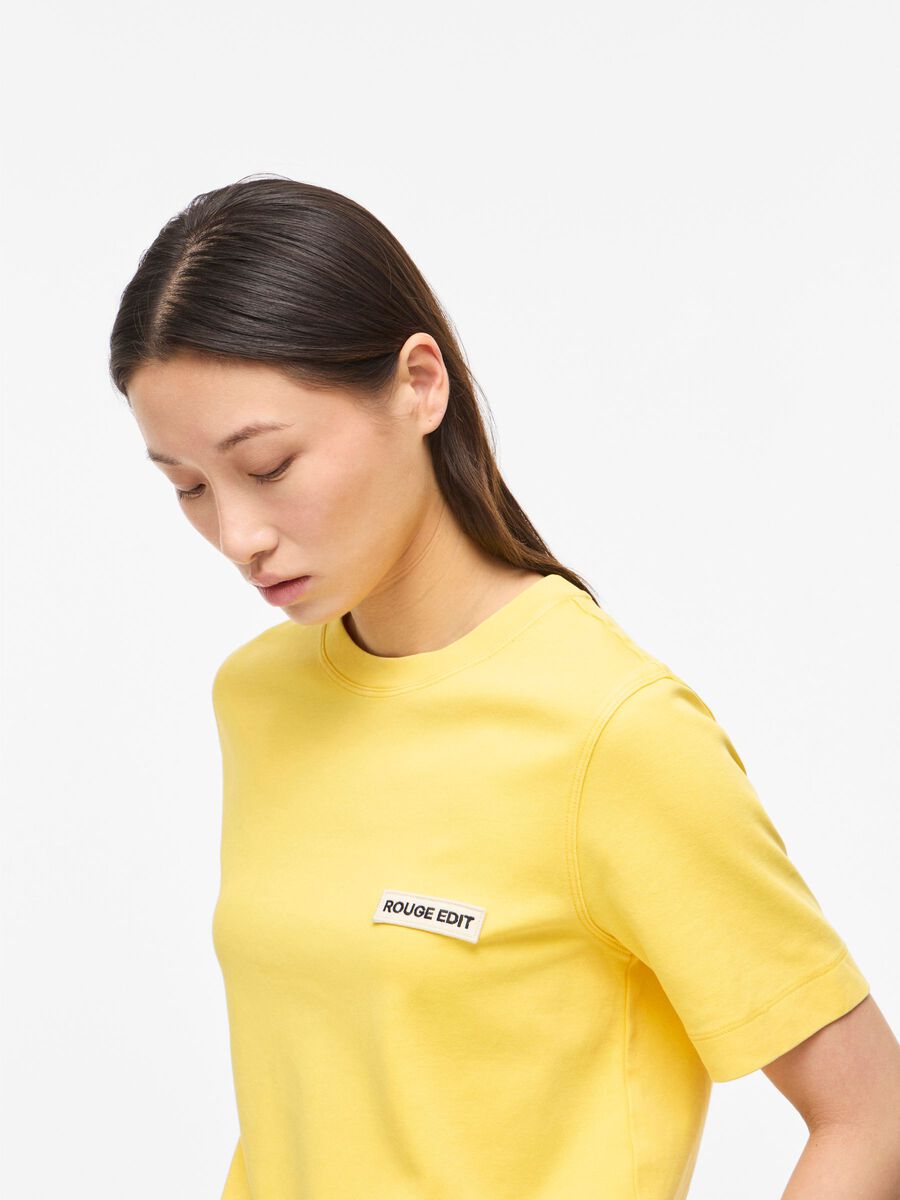 Carousel image - ROUND NECK SHORT-SLEEVED T-SHIRT, Freesia | 3