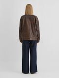 Product image thumbnail 2 OVERSIZED LEATHER JACKET, Chicory Coffee