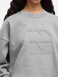 VILA LONG SLEEVED SWEATSHIRT, Light Grey Melange, highres - 14108181_LightGreyMelange_007.jpg
