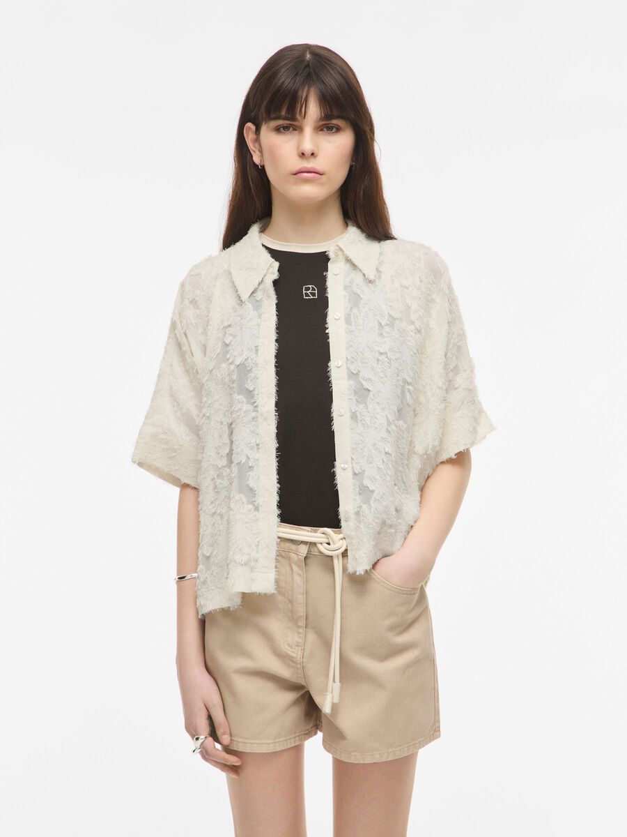 Carousel image - SHORT SLEEVED SHIRT, Birch | 1