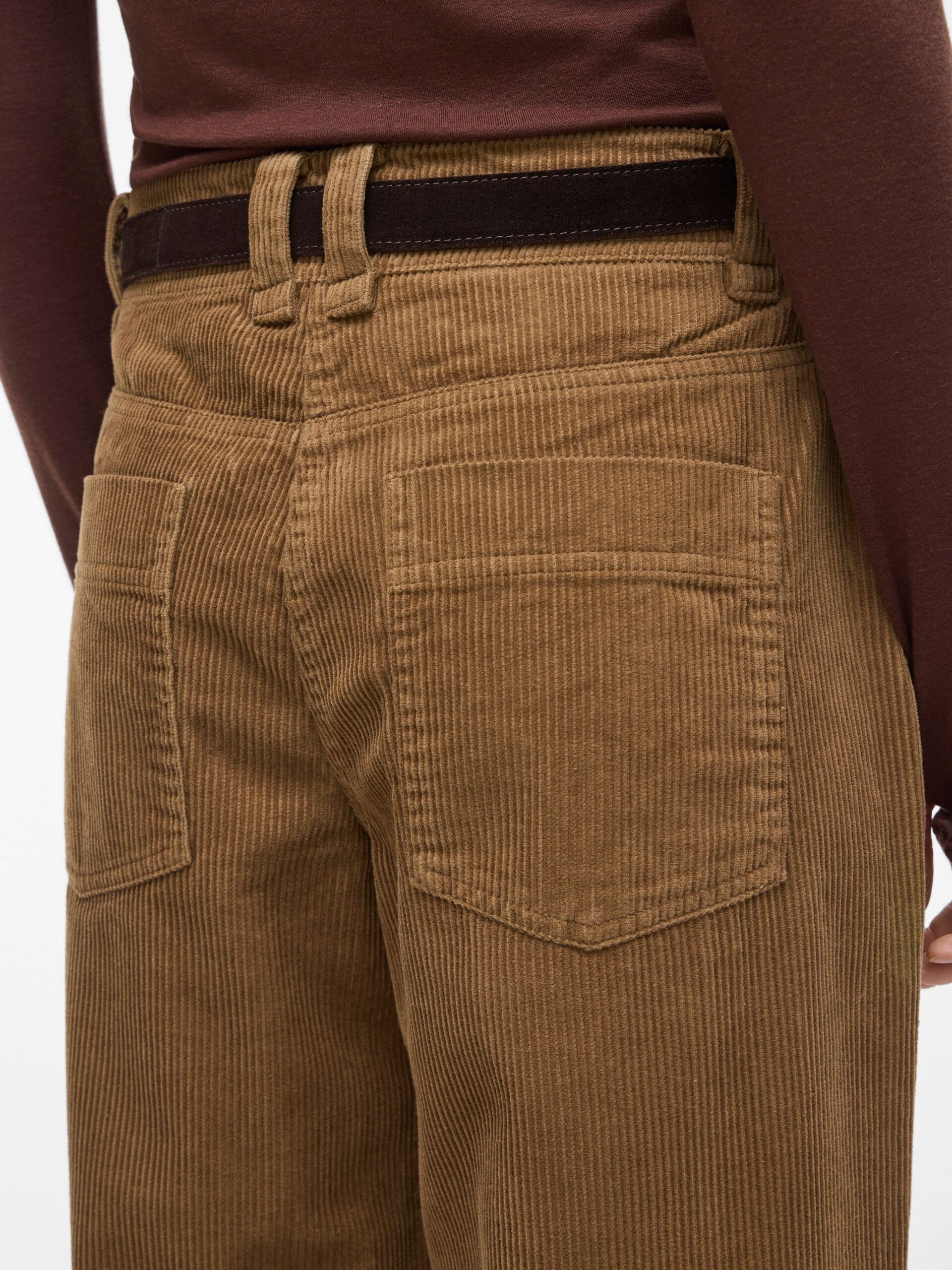 Carousel image - CORDUROY TROUSERS, Otter | 5