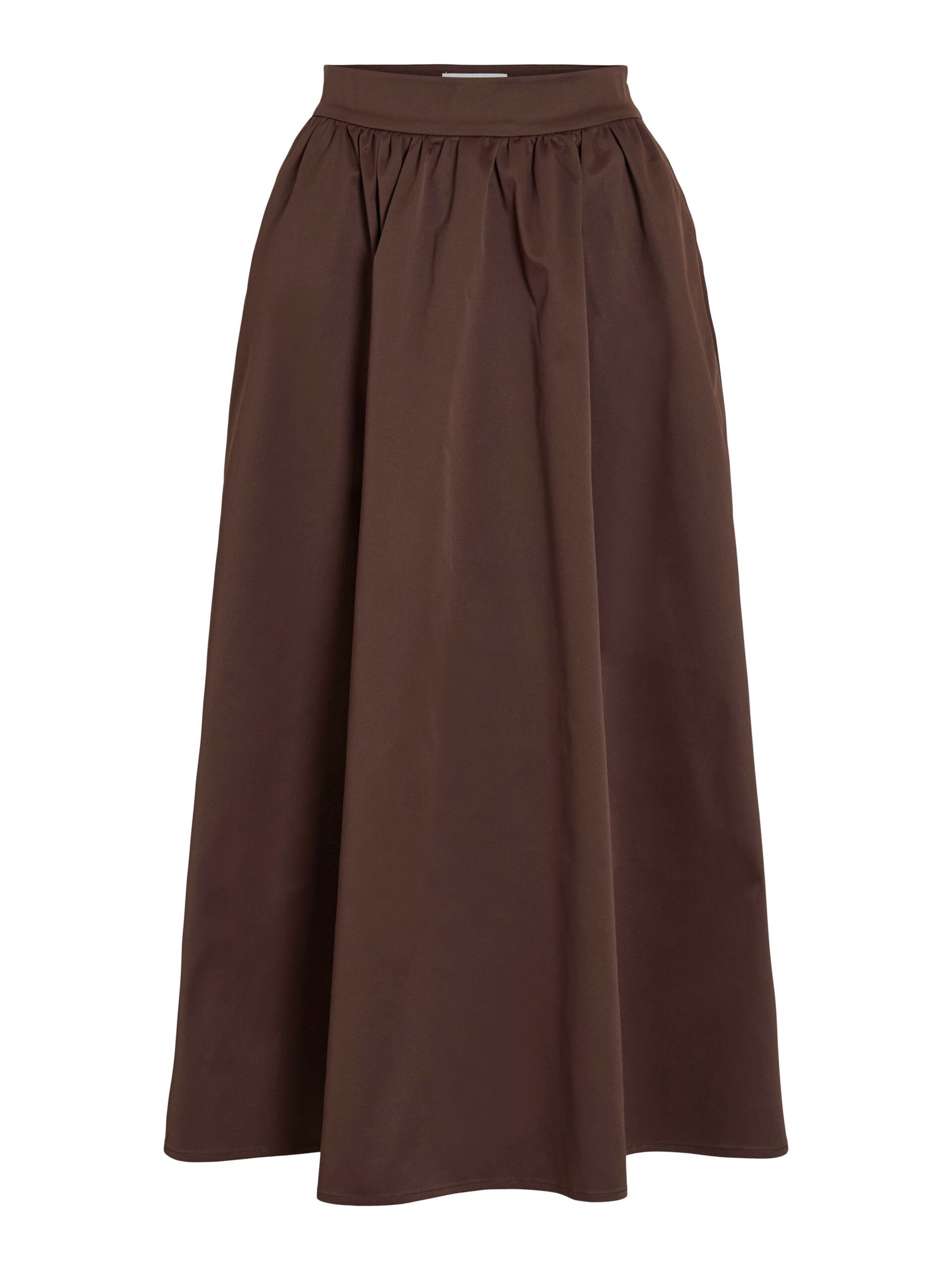 Carousel image - HIGH WAIST MAXI SKIRT, Chicory Coffee | 5