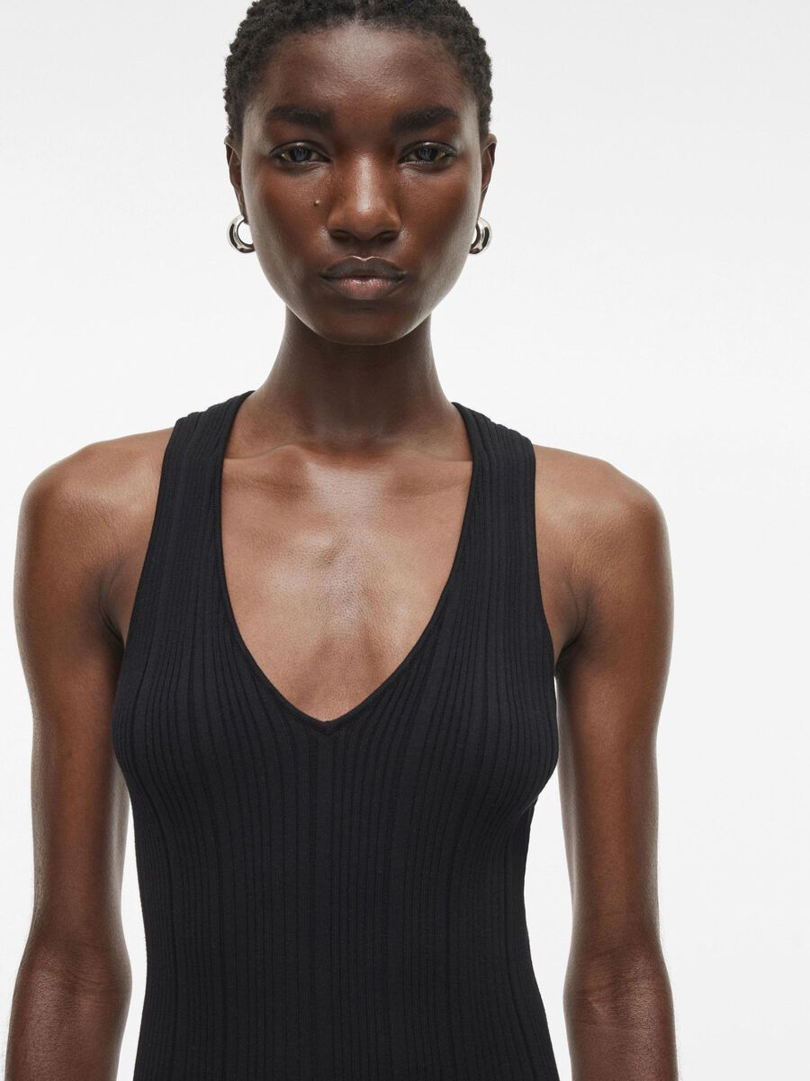 Carousel image - KNITTED MIDI DRESS, Meteorite | 3