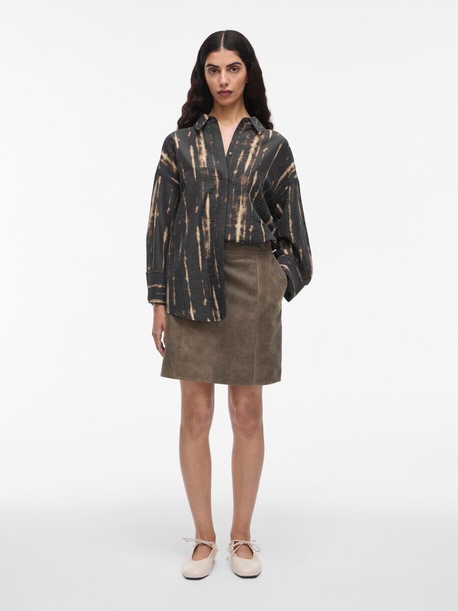 Product tile image - PRINTED LONG SLEEVED SHIRT, Meteorite | 14109368_Meteorite_1207600