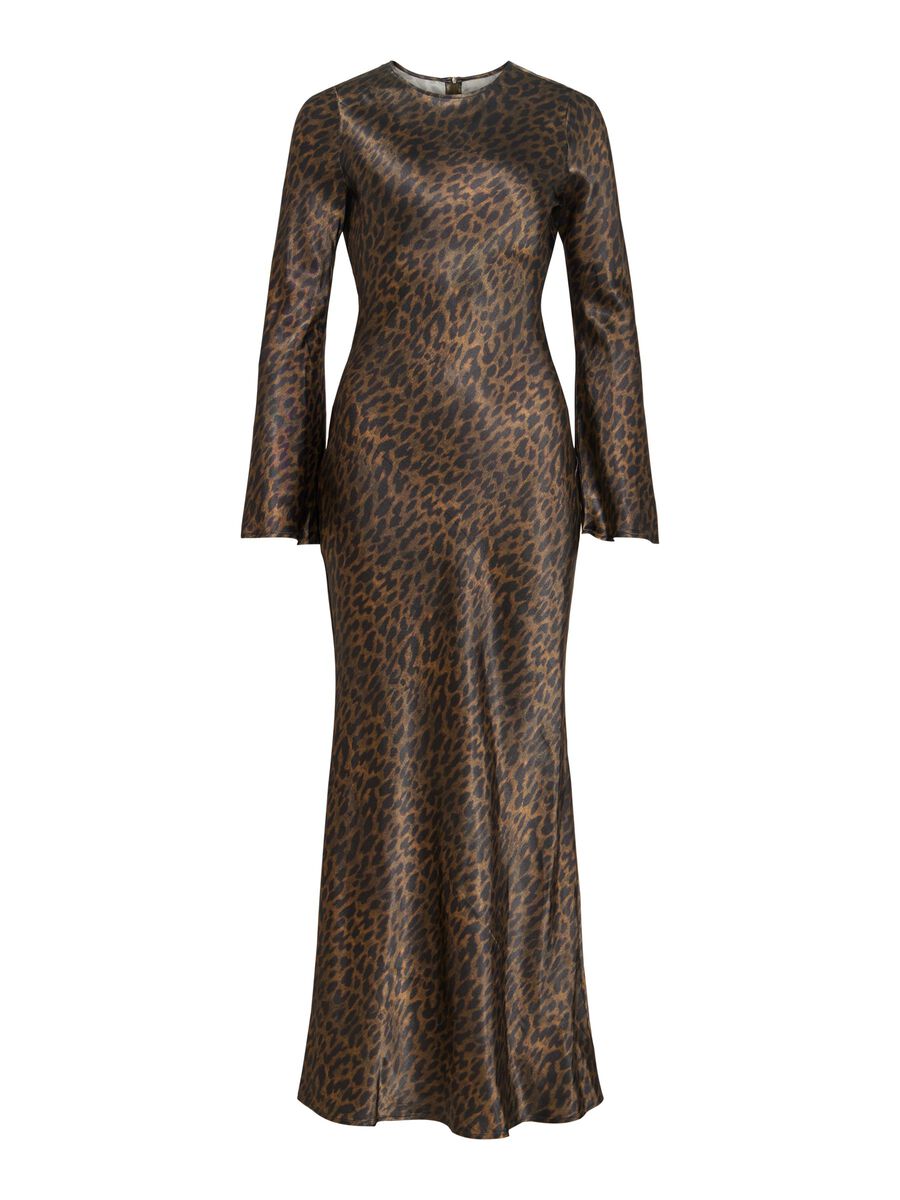 Product tile image - ROUSHIANA LONG SLEEVED MAXI DRESS, Dull Gold | 14117901_DullGold_1303745