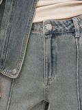 Product image thumbnail - MID-WAIST WIDE FIT JEANS, Light Blue Denim | 5