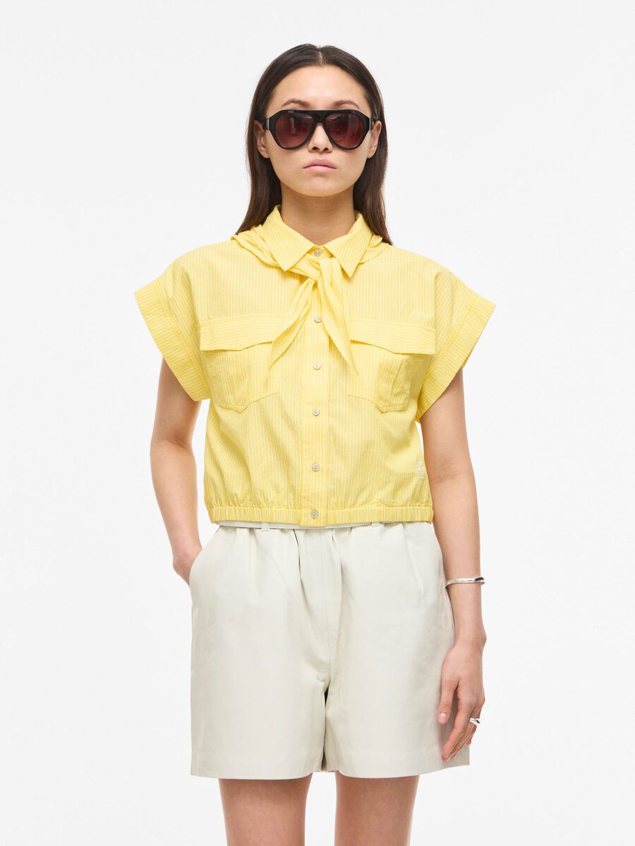 Product tile image - SLEEVELESS  SHIRT, Freesia | 14114932_Freesia_1262288