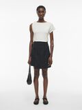 VILA ROUND NECK SHORT SLEEVED TOP, Cloud Dancer, highres - 14105894_CloudDancer_005.jpg